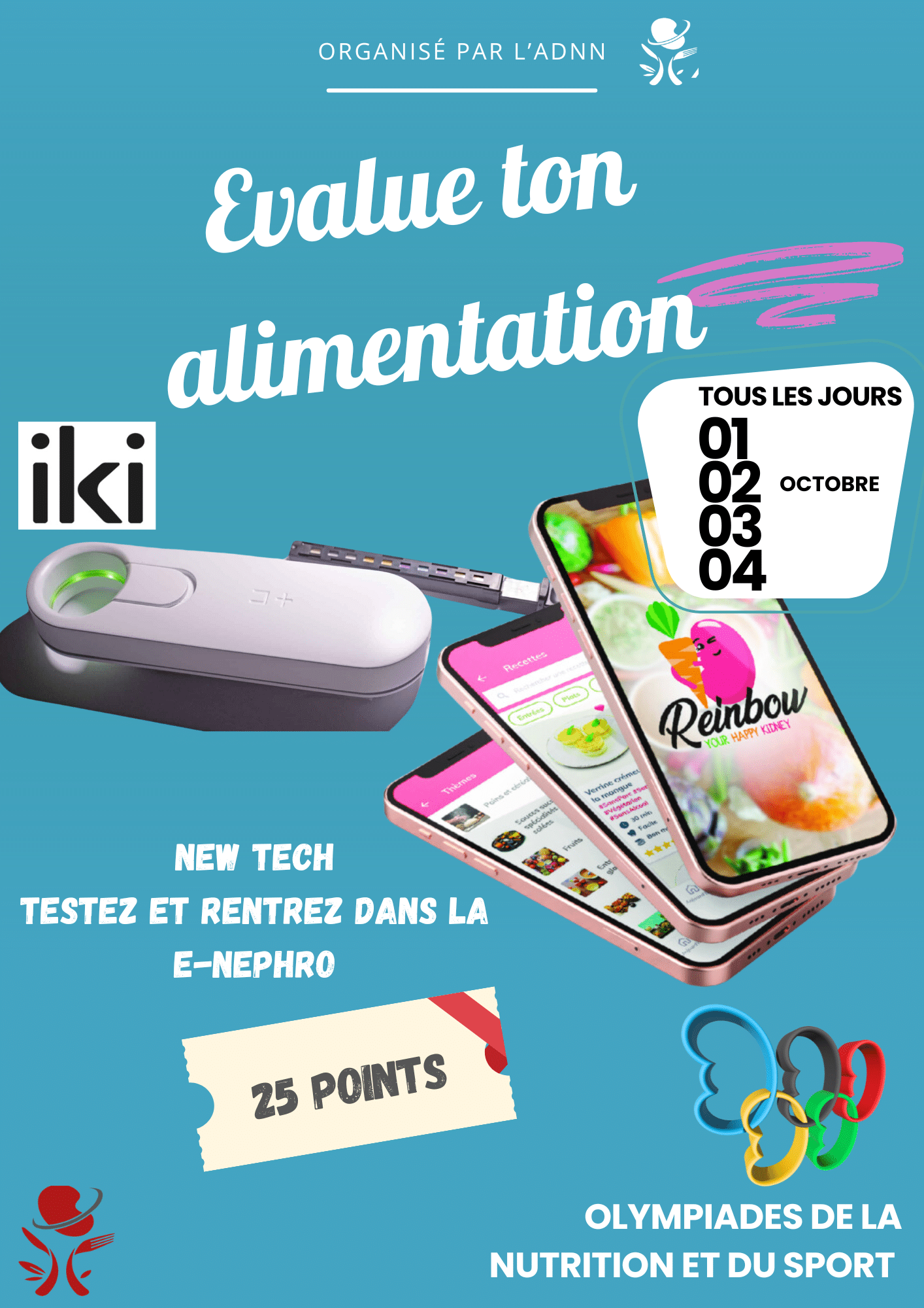 Evalue ton alimentation !  – Epreuve 11 des Olympiades