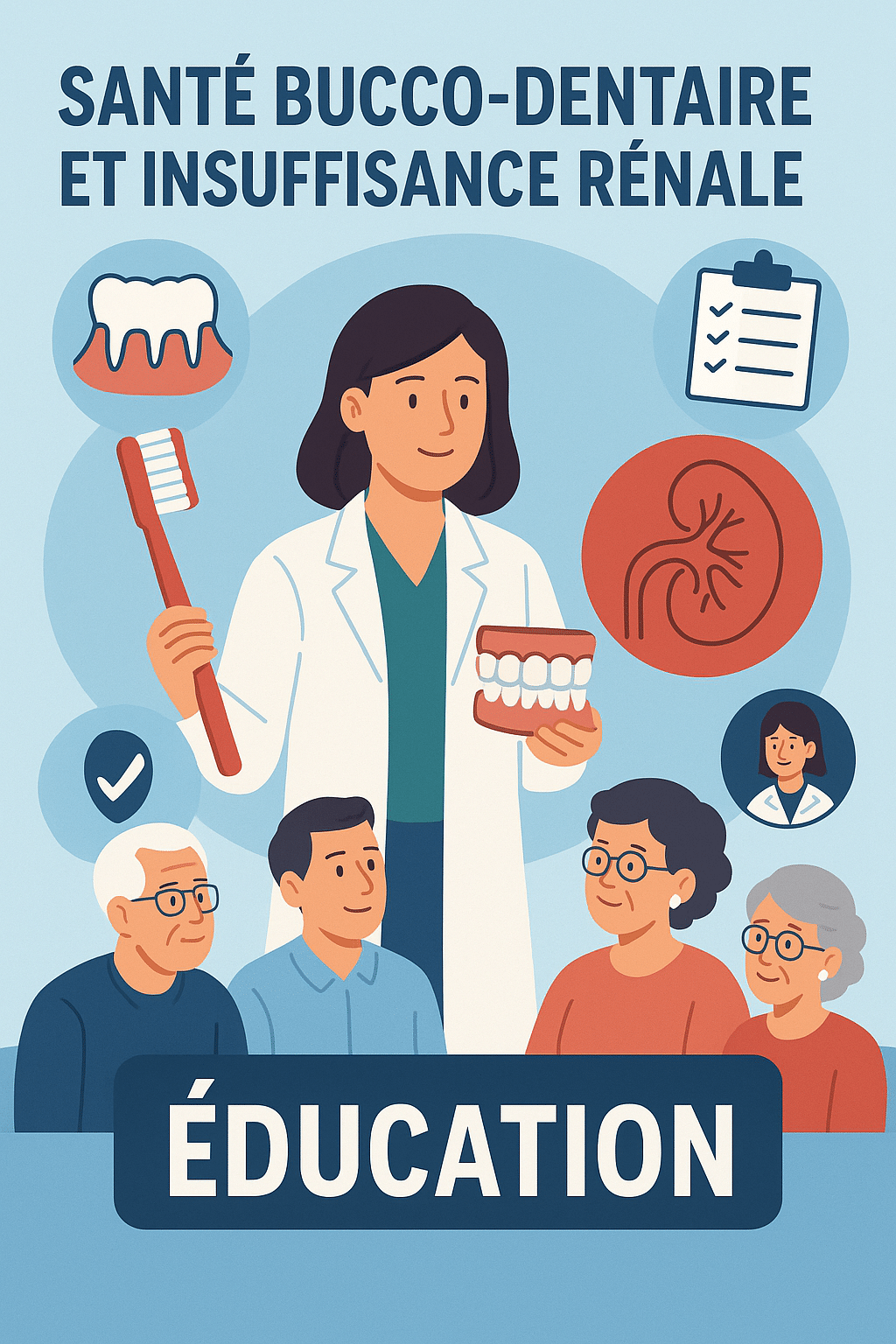 Santé bucco-dentaire et insuffisance rénale : une initiative innovante des HCL