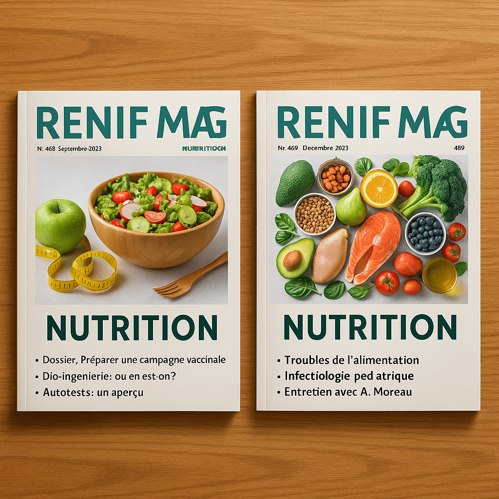 Découvrez les 2 nouveaux mag’ du Réseau RENIF sur l’Alimentation !